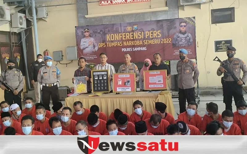 Polres Sampang Tangkap 41 Terduga Pengedar Narkoba