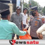 Polsek Tongas Gelar Kegiatan Bagi – Bagi Paket Sembako
