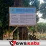 Proyek Revitalisasi Alun-alun Kota Probolinggo, Papan Nama Sudah Terpasang