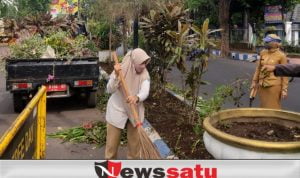 Taman Median Rusak Dampak Pawai Budaya Hadi Pro 663