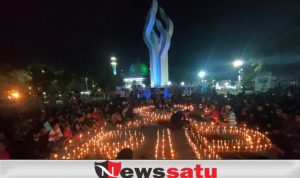 1000 Lilin dan Doa dari Aliansi Suporter Pamekasan untuk Aremania