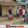 Bantu Sejahterakan Warga, Satgas TMMD Lakukan Bedah Rumah