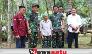 Danrem 044 Gapo Tinjau Lokasi TMMD Ke-115 di Desa Cahya Bumi