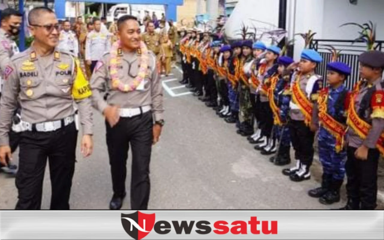 Ditlantas Polda Sumsel Lakukan Penilaian Kampung Tertib Lalu Lintas di OKI