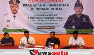 Gempur Rokok Ilegal, Satpol PP Bersama Bea Cukai Gelar Sosialisasi