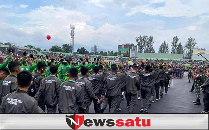 Ikuti Liga Santri Piala Kasad Nasional, Kodim 0402 Kirim Tim Terbaik 
