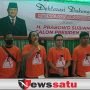 Kaum Milenial Probolinggo Deklarasi Dukung Prabowo Capres 2024