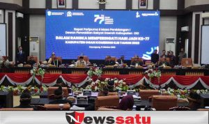 Ketua DPRD Buka Rapat Paripurna Istimewa Dalam Rangka HUT OKI Ke-77 Ketua DPRD Buka Rapat Paripurna Istimewa Dalam Rangka HUT OKI Ke-77