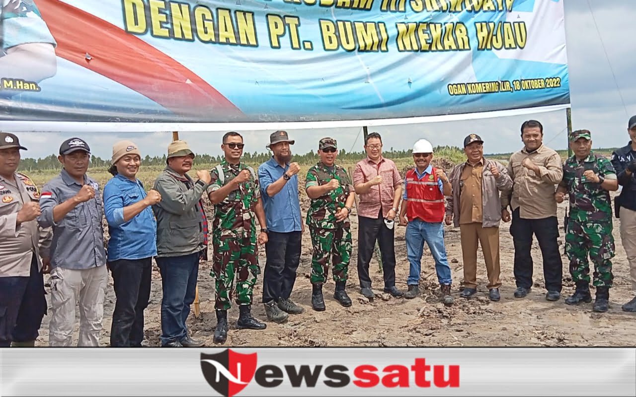 Pangdam II Sriwijaya Pelopori Program Tanam Pohon Akasia