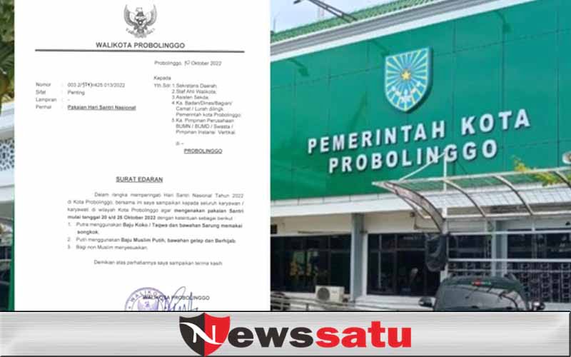 Surat Edaran, Pemkot Probolinggo Akan Sambut HSN dengan Busana Muslim