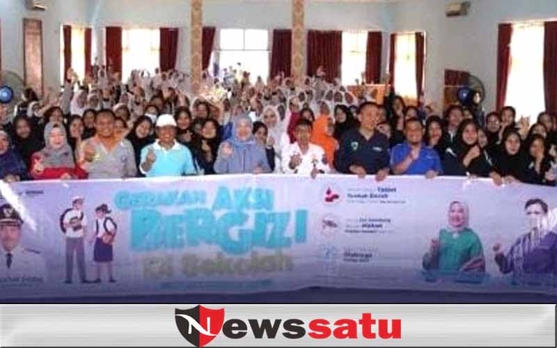 Tingkatkan Kesadaran Kesehatan Siswa, Dinkes OKI Gelar Aksi Bergizi