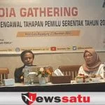 Bawaslu OKI Ajak Awak Media Kawal Tahapan Pemilu 2024