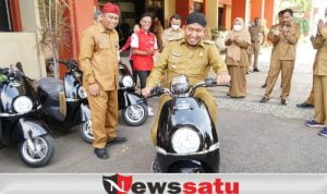 Bupati Sumenep Terapkan Motor Listrik Sebagai Operasional Perangkat Daerah