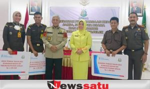 Jaksa dan Pegawai Terbaik Kejari OKI Dapat Reward