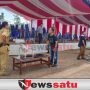 Jelang Penutupan, Satgas TMMD Kodim 0402 OKI Siapkan Tempat Upacara