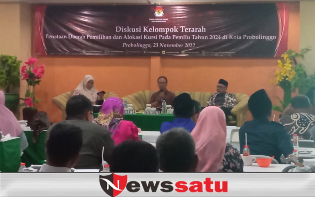 KPU Gelar Diskusi Perubahan Dapil Wilayah Kota Probolinggo