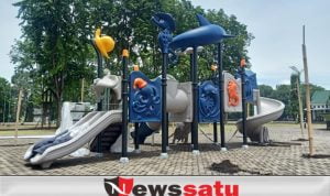 Warga Beri Respon Baik Tempat Bermain Anak di Alun-Alun Kota Probolinggo