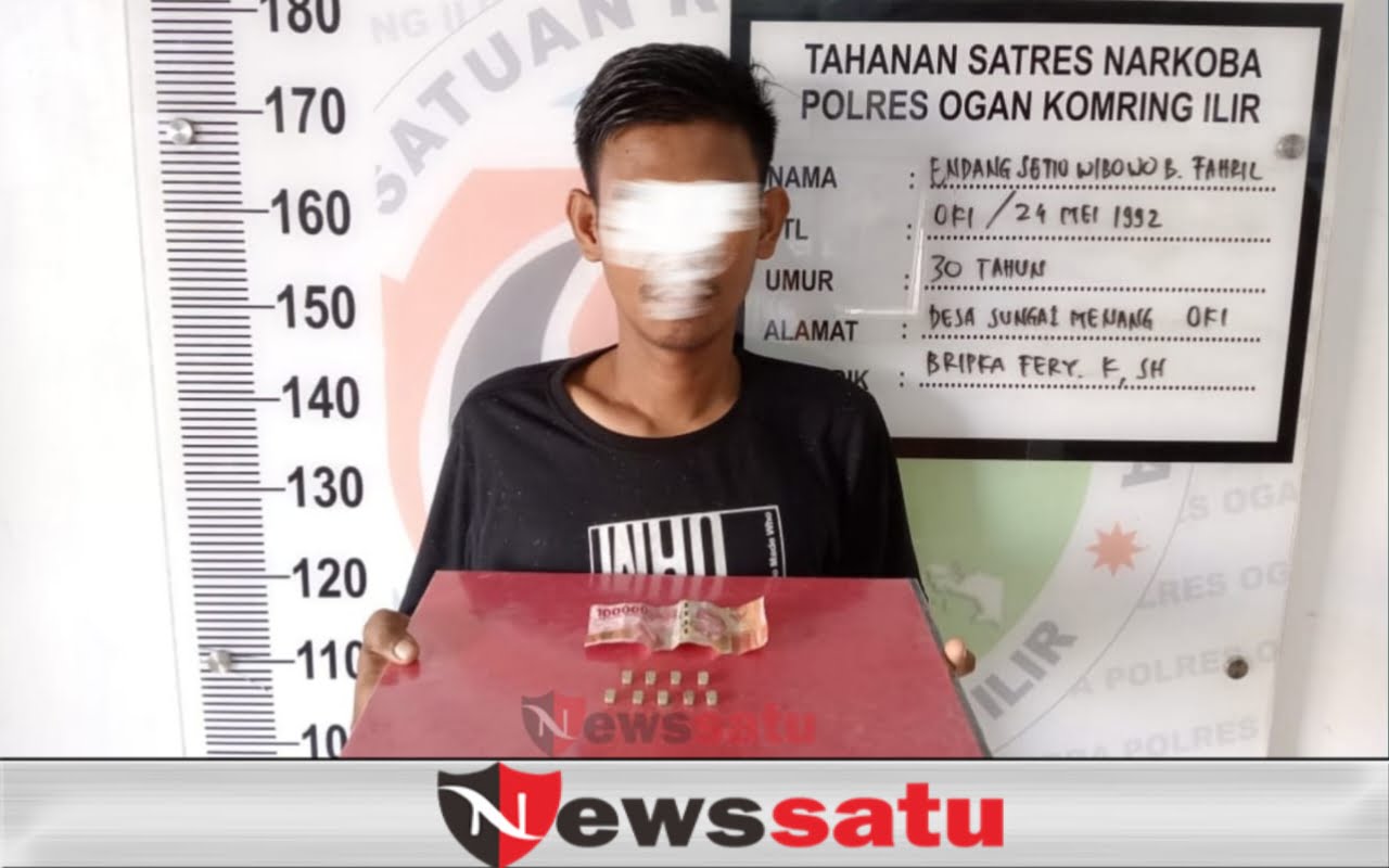 Dapati 9 Butir Ekstasi, Bandar Narkoba Disergap Polisi