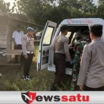 Babinsa Koramil 402-07 Indralaya bersama Bhabinkamtibmas Temukan Mayat Mr X