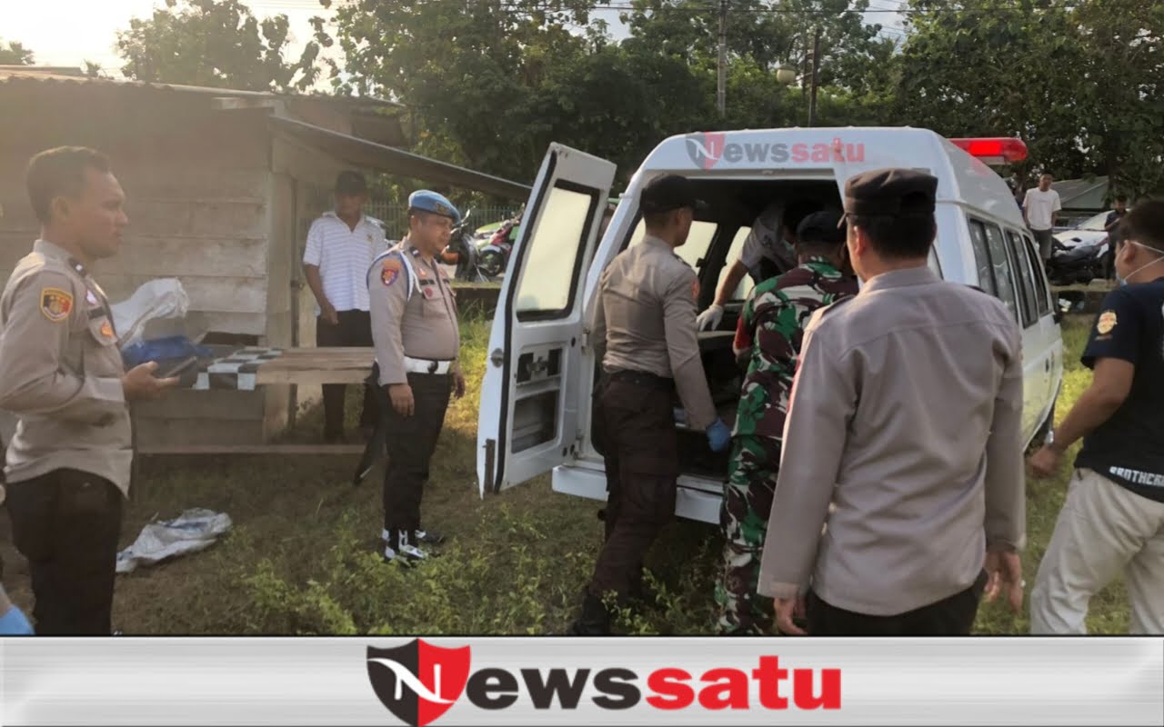 Babinsa Koramil 402-07 Indralaya bersama Bhabinkamtibmas Temukan Mayat Mr X