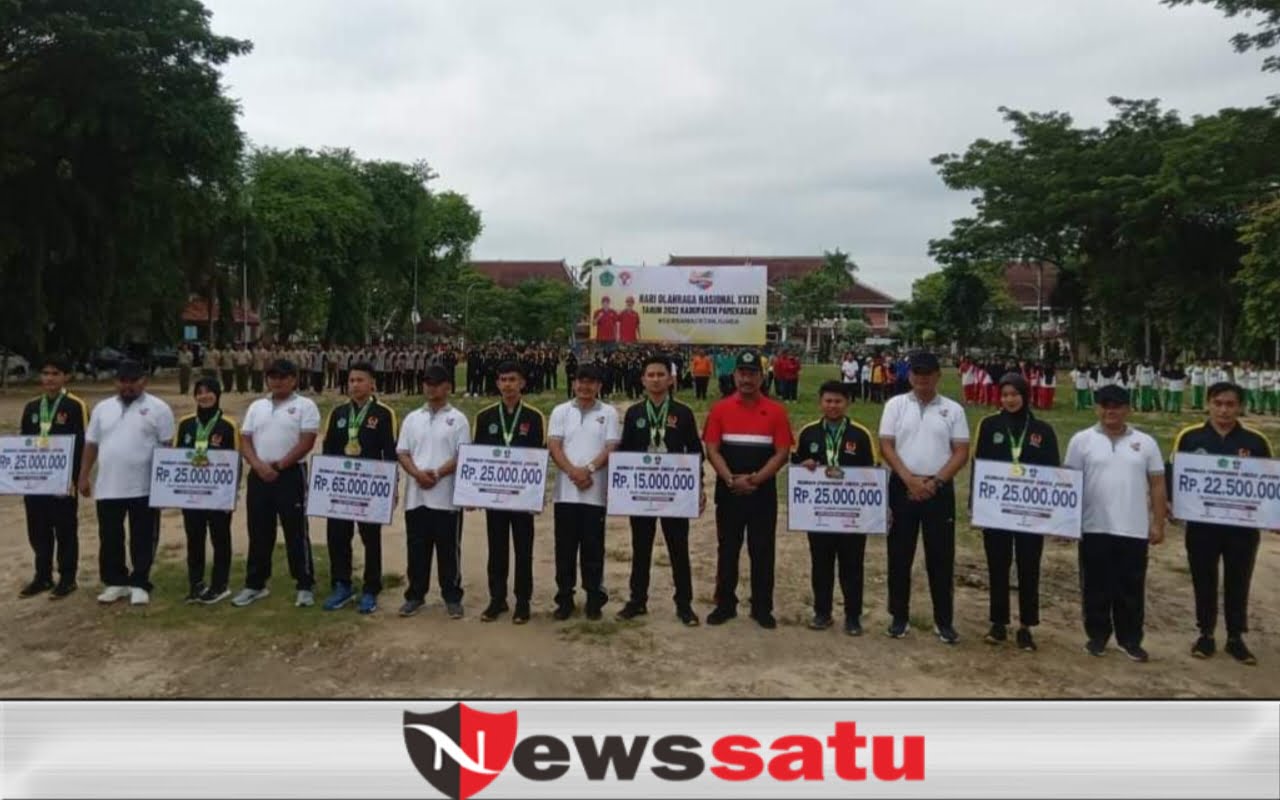 Bonus 1 Miliar Telah Diberikan Pemkab untuk Prestasi Porpov 2022