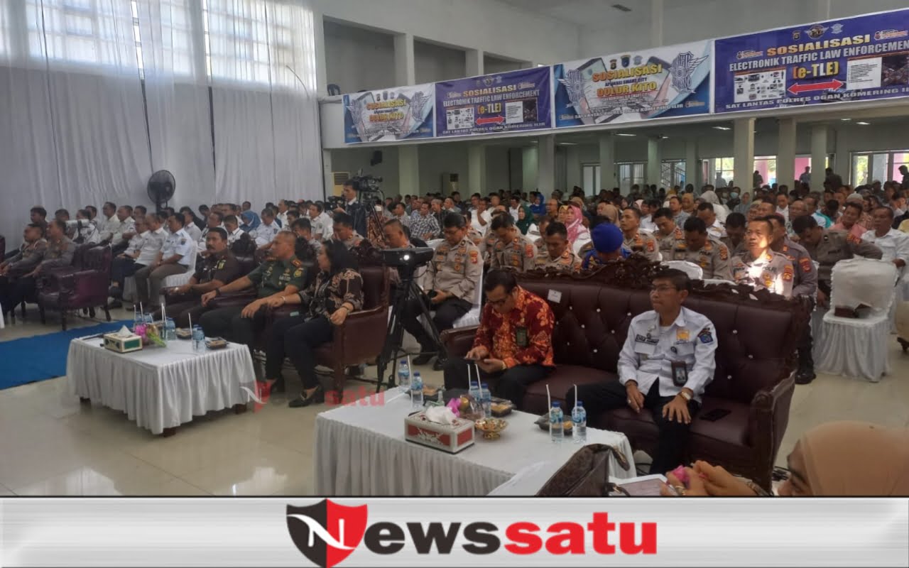 Deteksi Pelanggaran Lalin, Polres OKI Sosialisasikan ETLE dan Smart City Dulur Kito