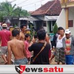 Kereta Api Tawangalun Sasak Anggota TNI Bersama Kedua Anaknya di Probolinggo
