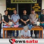 Lagi Asik Duduk Santai Depan Warung Makan, Pria Ini  Dicokok Polisi