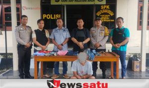 Lagi Asik Duduk Santai Depan Warung Makan, Pria Ini  Dicokok Polisi
