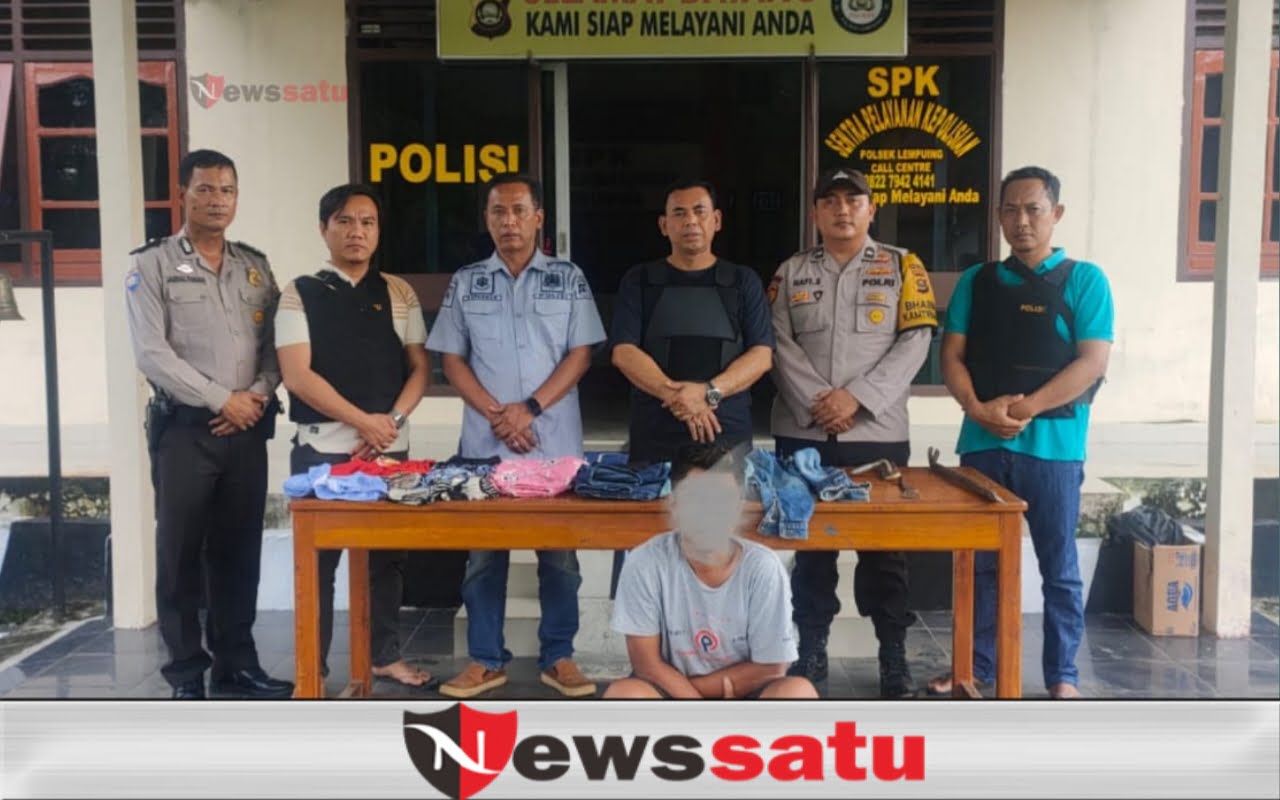 Lagi Asik Duduk Santai Depan Warung Makan, Pria Ini  Dicokok Polisi