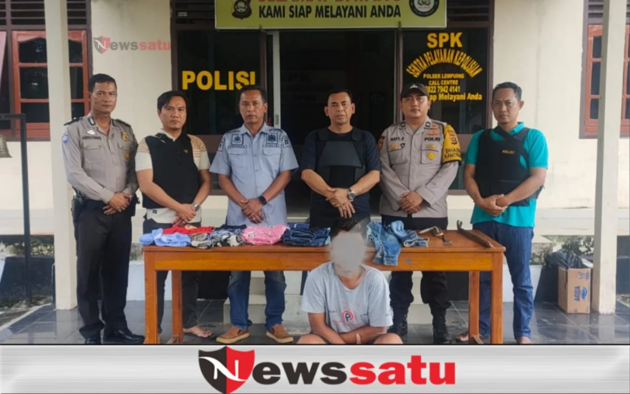 Lagi Asik Duduk Santai Depan Warung Makan, Pria Ini  Dicokok Polisi