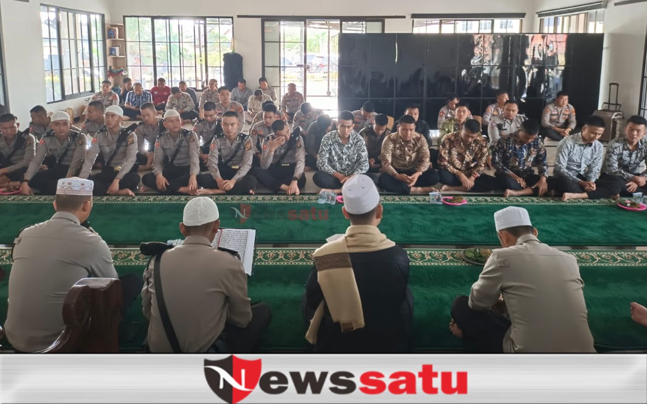 Laksanakan Binrohtal, Tingkatkan Iman dan Taqwa Seluruh Personel