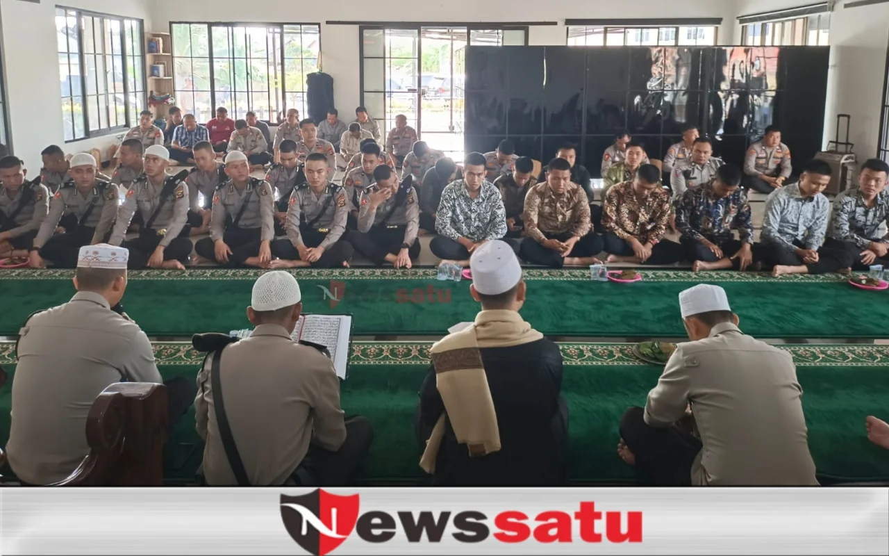 Laksanakan Binrohtal, Tingkatkan Iman dan Taqwa Seluruh Personel