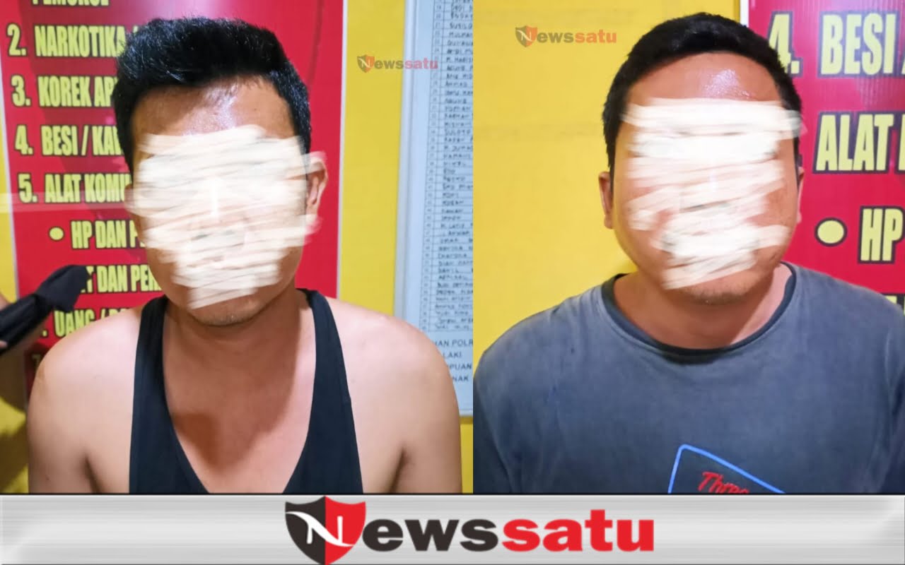 Nekat Melakukan Curat, Dua Pria Pengangguran Diamankan Polisi