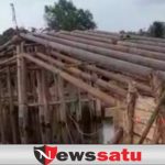 Pemkab OKI Bangun Dua Jembatan Permanen, Warga Sambut Gembira