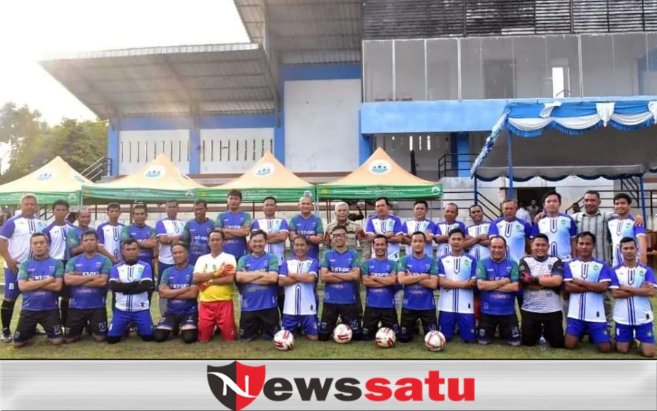 Pemkab OKI dan Pemkot Prabumulih Jalin keakraban Lewat Persahabatan Sepakbola
