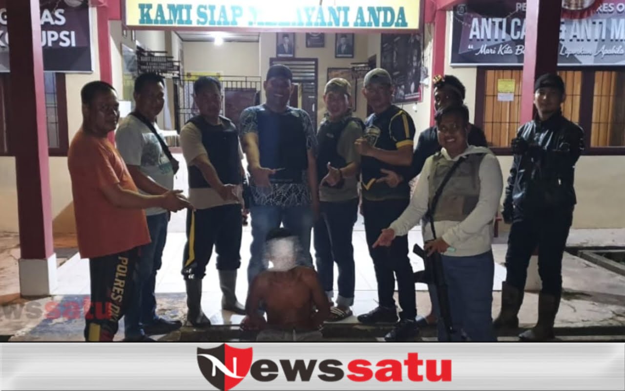 Perkosa Anak Tiri, SPL Diringkus Team Macan Komering