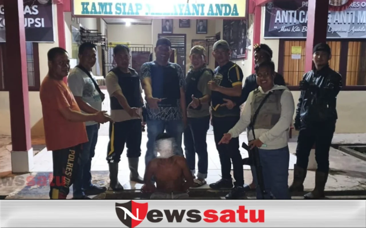 Perkosa Anak Tiri, SPL Diringkus Team Macan Komering