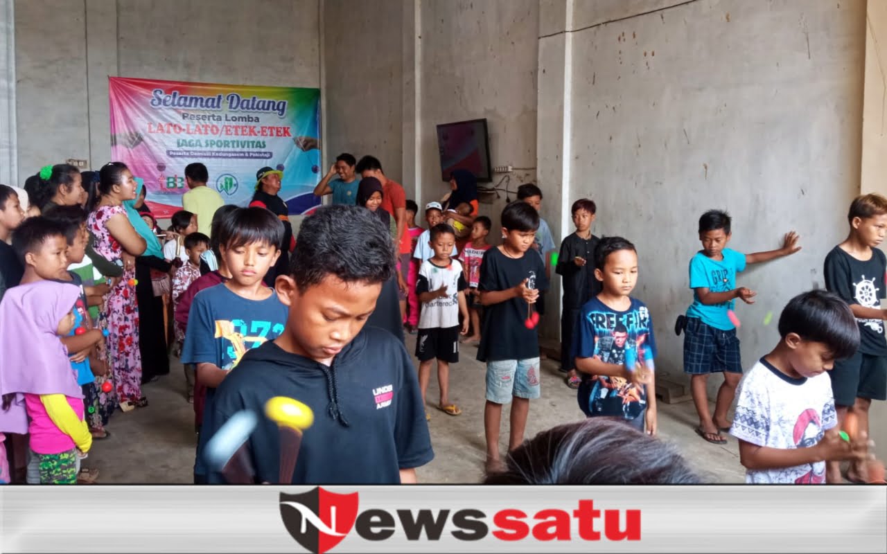 Awal Tahun Baru, Kampung Protol Gelar Lomba Lato-Lato