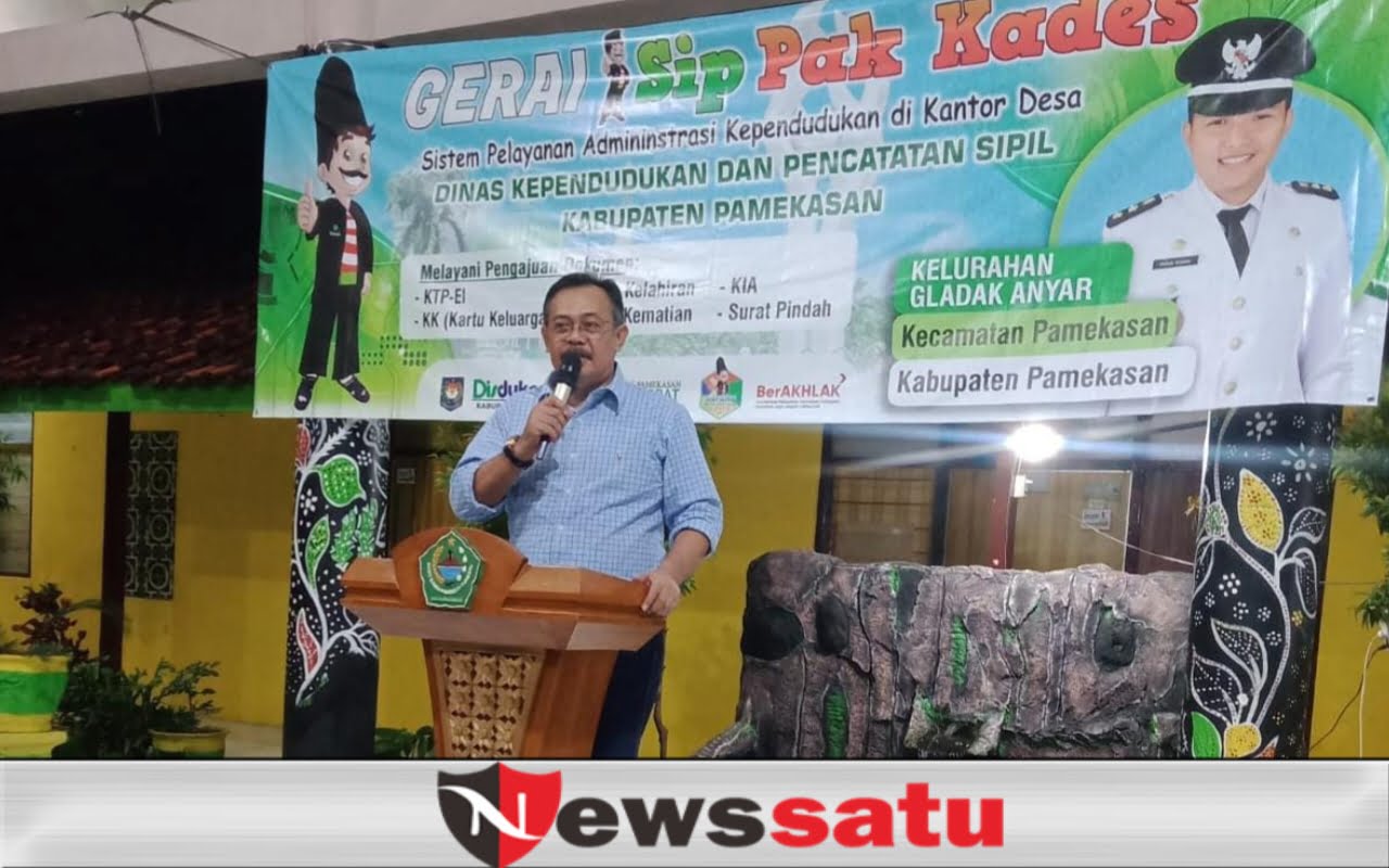 Gerai Sip Pak Kades Mulai Layani Warga Kelurahan Gladak Anyar 