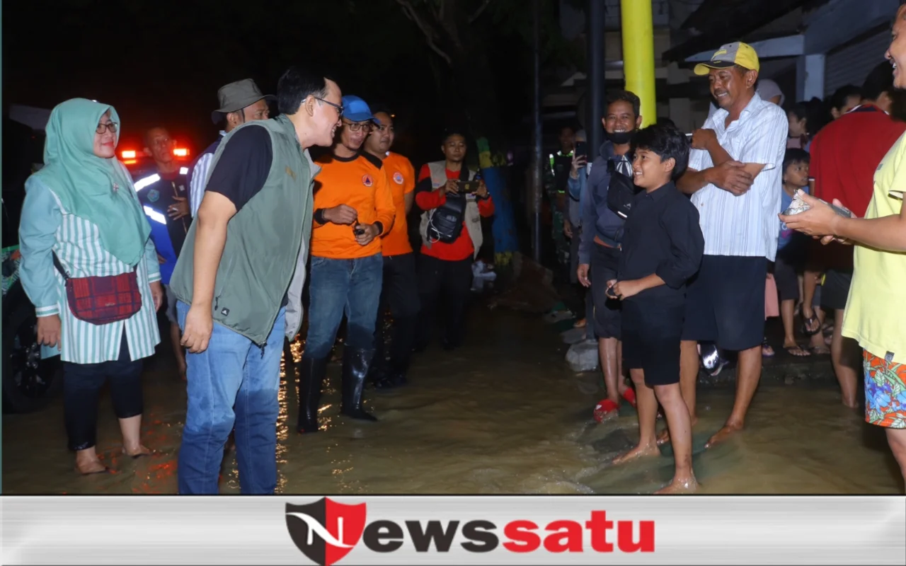 Malam Tahun Baru, Permukiman di Pamekasan Terendam Banjir