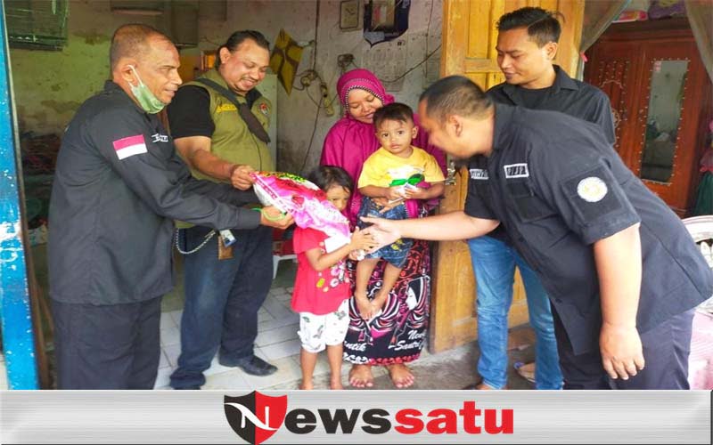 Maknai HPN, PIJP Grebek Rumah Yatim dan Dhuafa