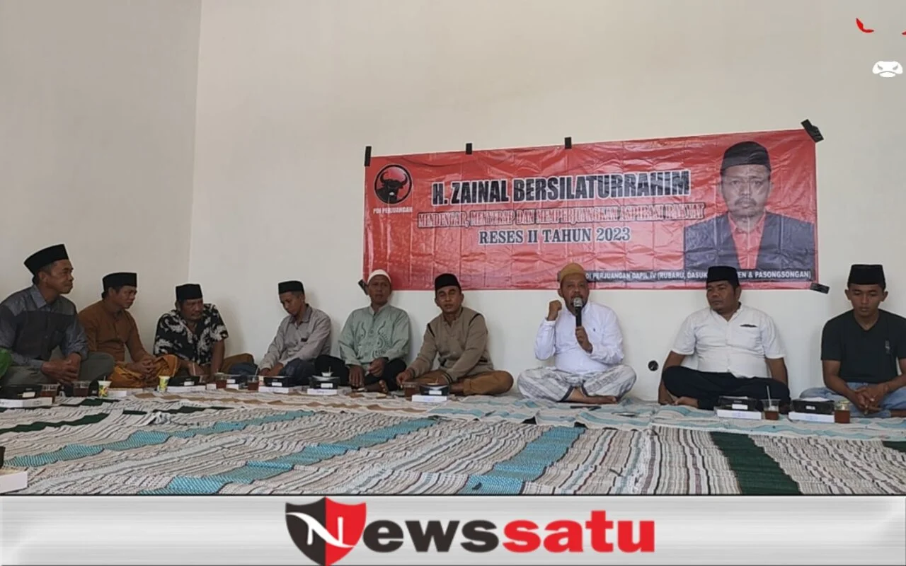 Gelar Reses, Ji Zinal Minta Petani Tidak Khawatir Stok Bibit dan Pupuk Bersubsidi 
