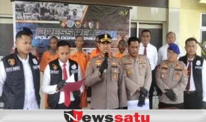 4 Pelaku Pembajak Kapal Pembawa Sawit Ditangkap Polres OKI