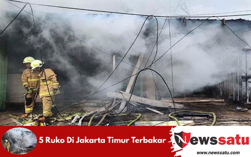 5 Ruko Di Jakarta Timur Terbakar