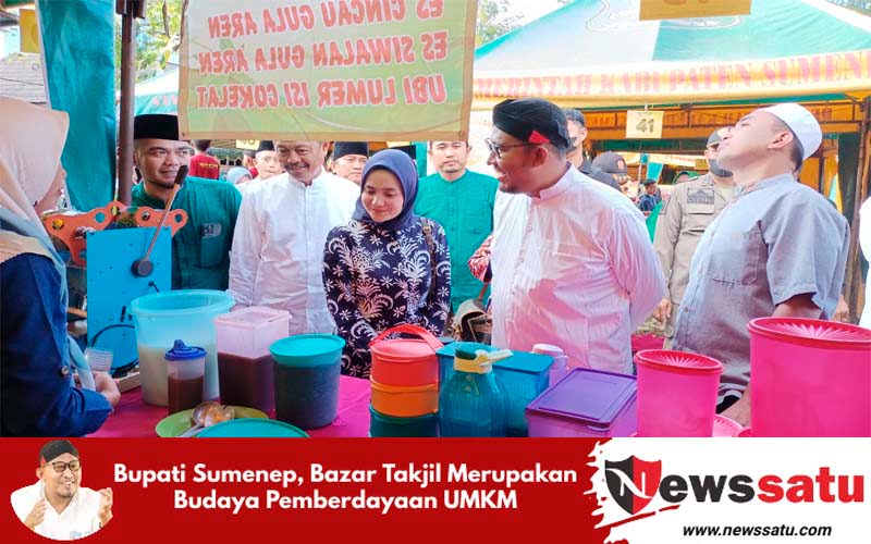 Bupati Sumenep, Bazar Takjil Merupakan Budaya Pemberdayaan UMKM
