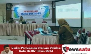 Dinkes Pamekasan Evaluasi Validasi Data TB-HIV Tahun 2023