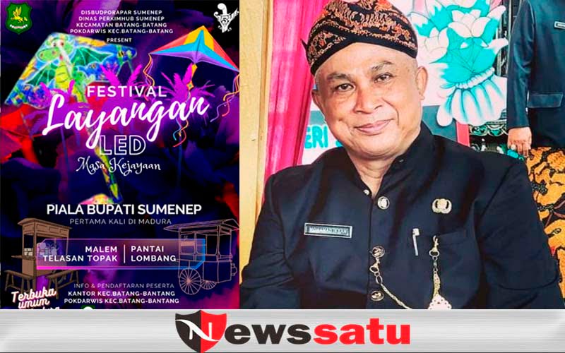 Disbudporapar Akan Gelar Festival Layangan LED Piala Bupati Sumenep