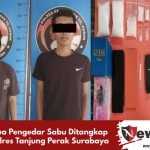 Dua Pengedar Sabu Ditangkap Polres Tanjung Perak Surabaya