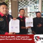 Hasil Audit BPK, LSM Laporkan Dugaan Korupsi Di Kota Probolinggo